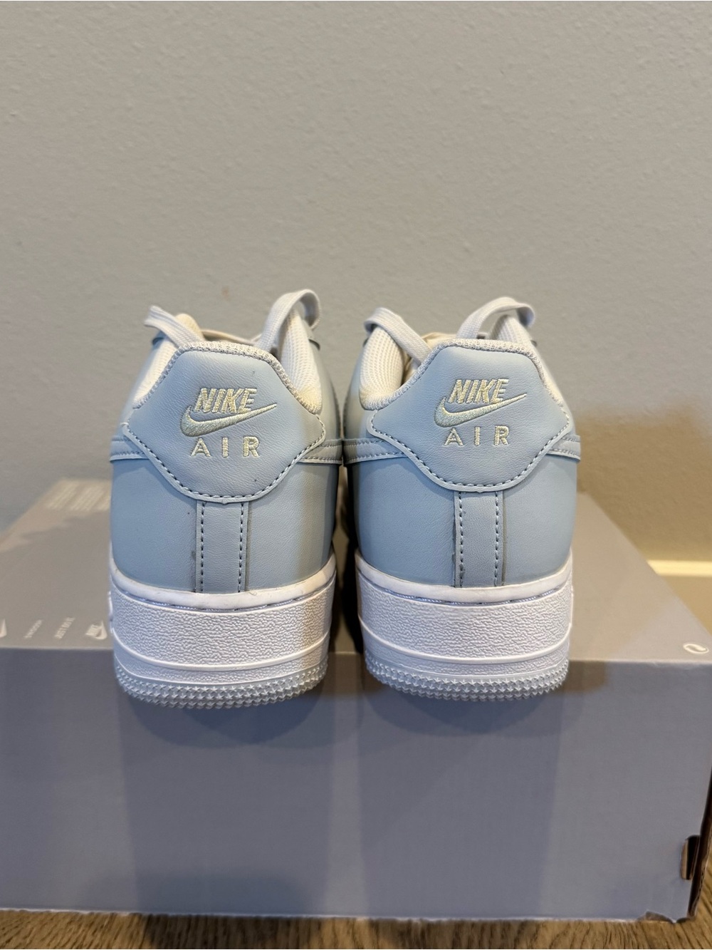Nike Air Force 1 Blue White NEW - Picture 4 of 5